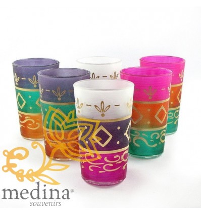 Verres a thé de Marrakech_ verres a thé artisanaux du Maroc
