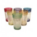 Verres a thé marocains andalous